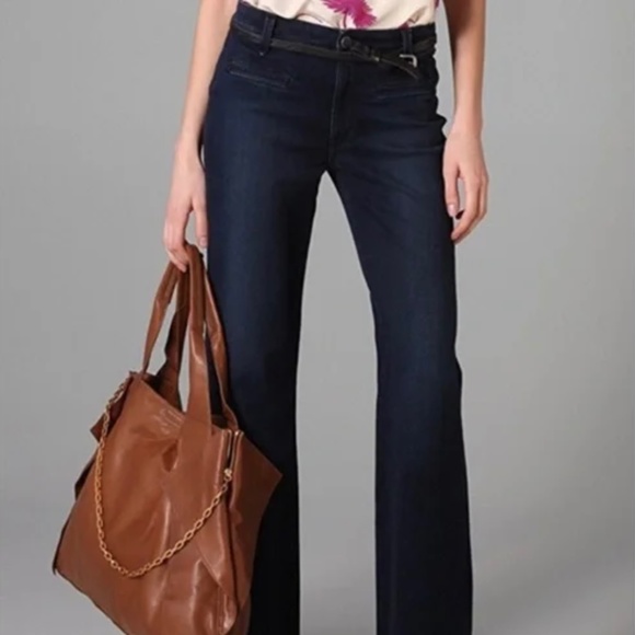 Rich & Skinny Wide Leg Butterfinger Jeans - Picture 1 of 6